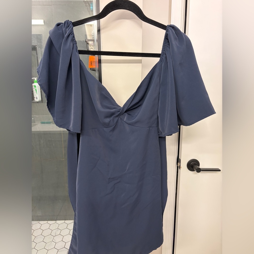 Abercrombie & Fitch Navy Blue Romper